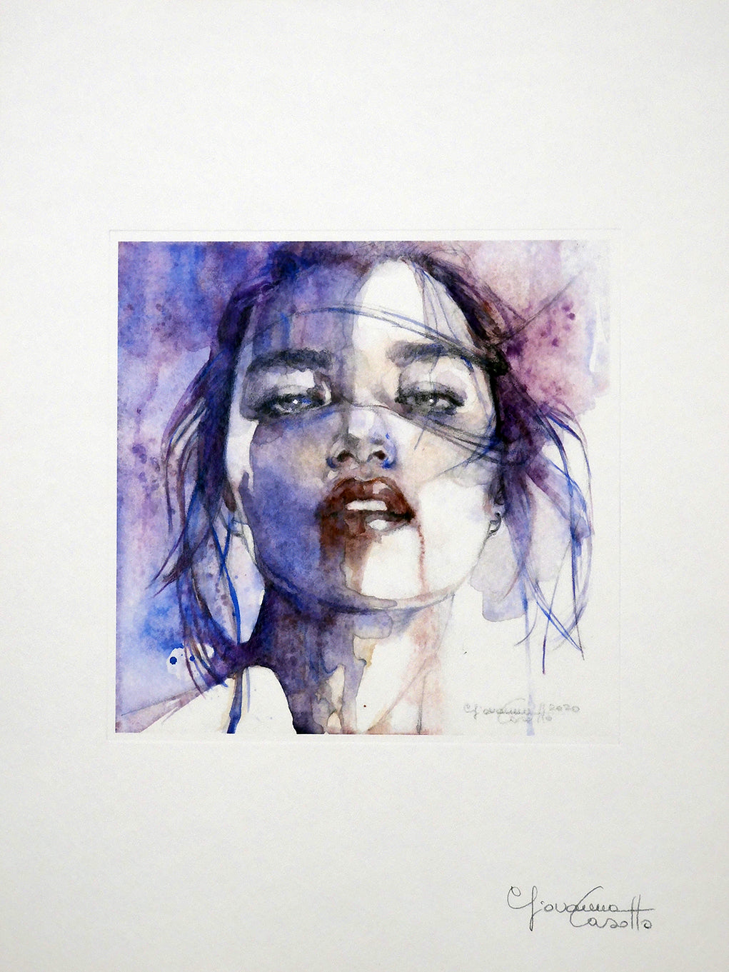 Portfolio Acquarelle con Bacio vero