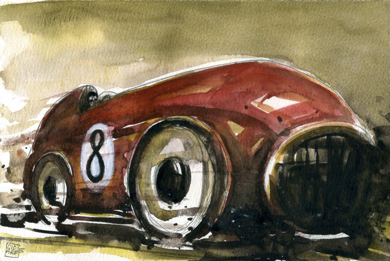 Portfolio Vitesse Firmato con Disegno Originale - Grifo Edizioni