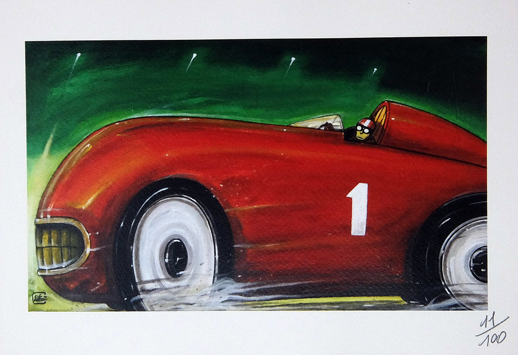 Portfolio Vitesse Firmato con Disegno Originale - Grifo Edizioni