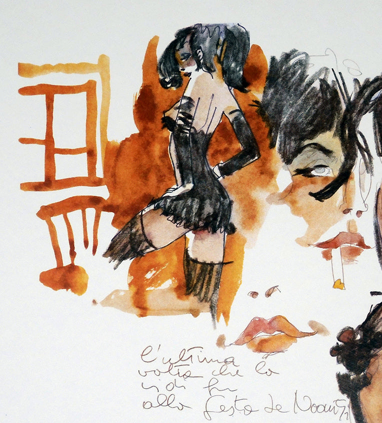 Stampa Firmata Farewell Ladies Esther - Grifo Edizioni