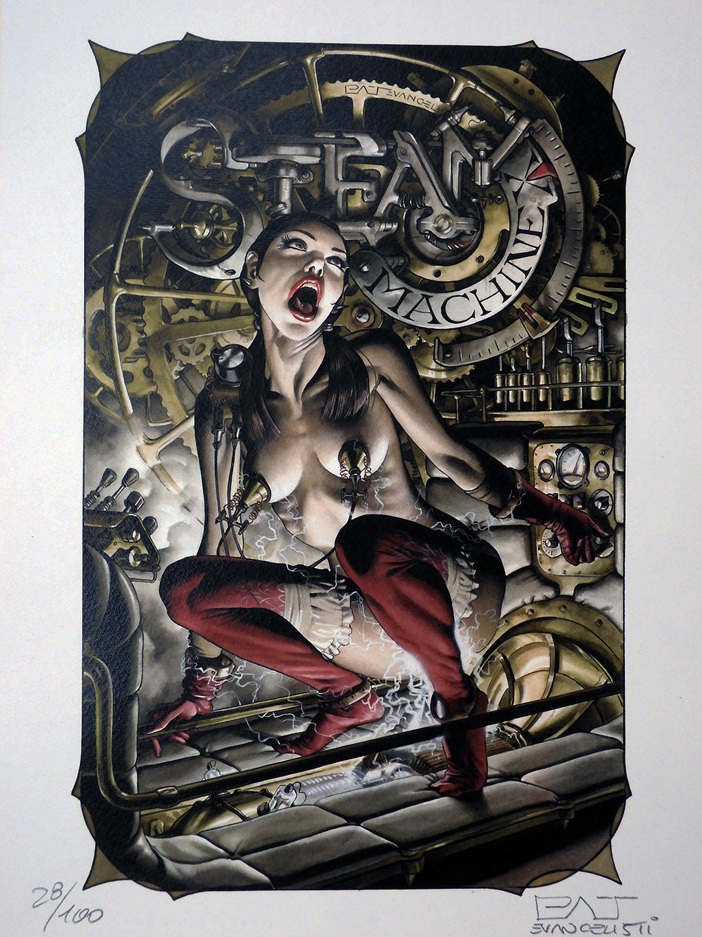 Stampa Firmata Love Machine 1