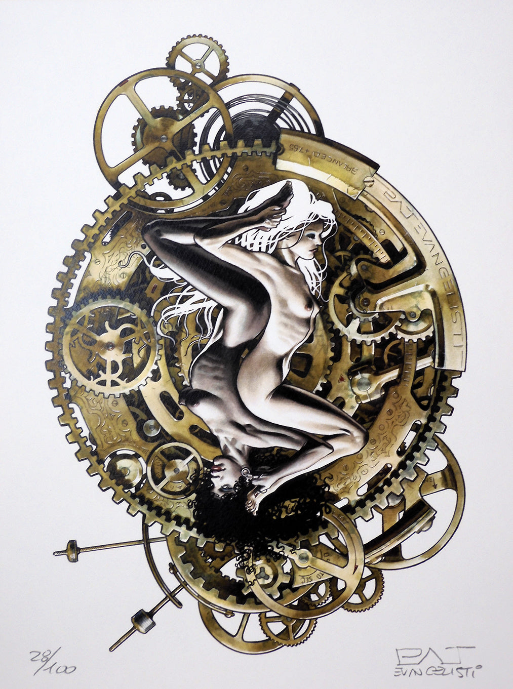 Stampa Firmata Love Machine 10