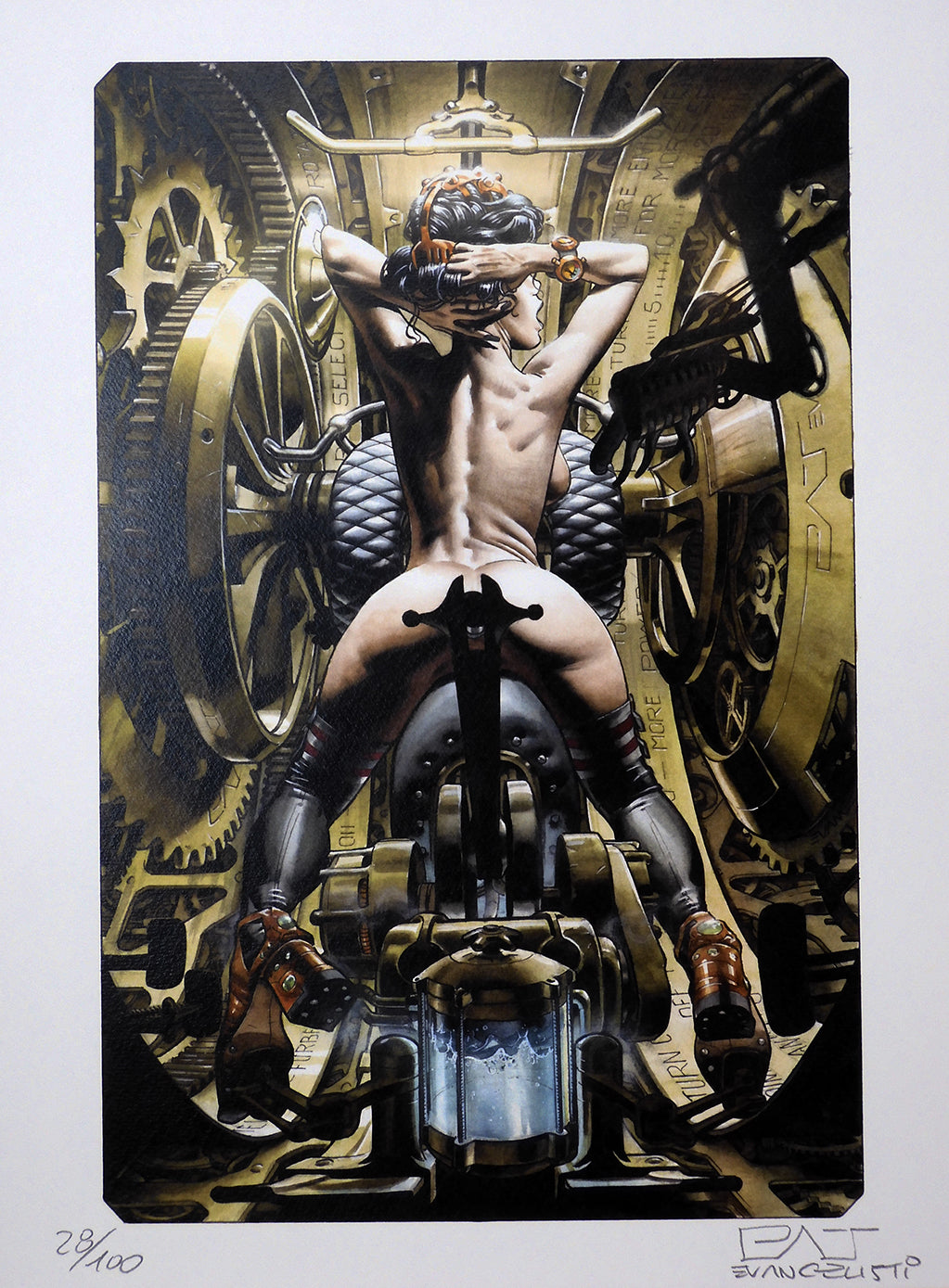 Stampa Firmata Love Machine 11