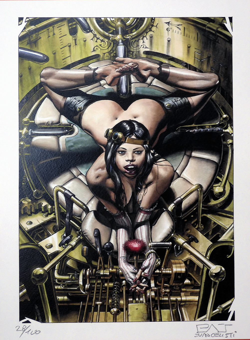 Stampa Firmata Love Machine 3