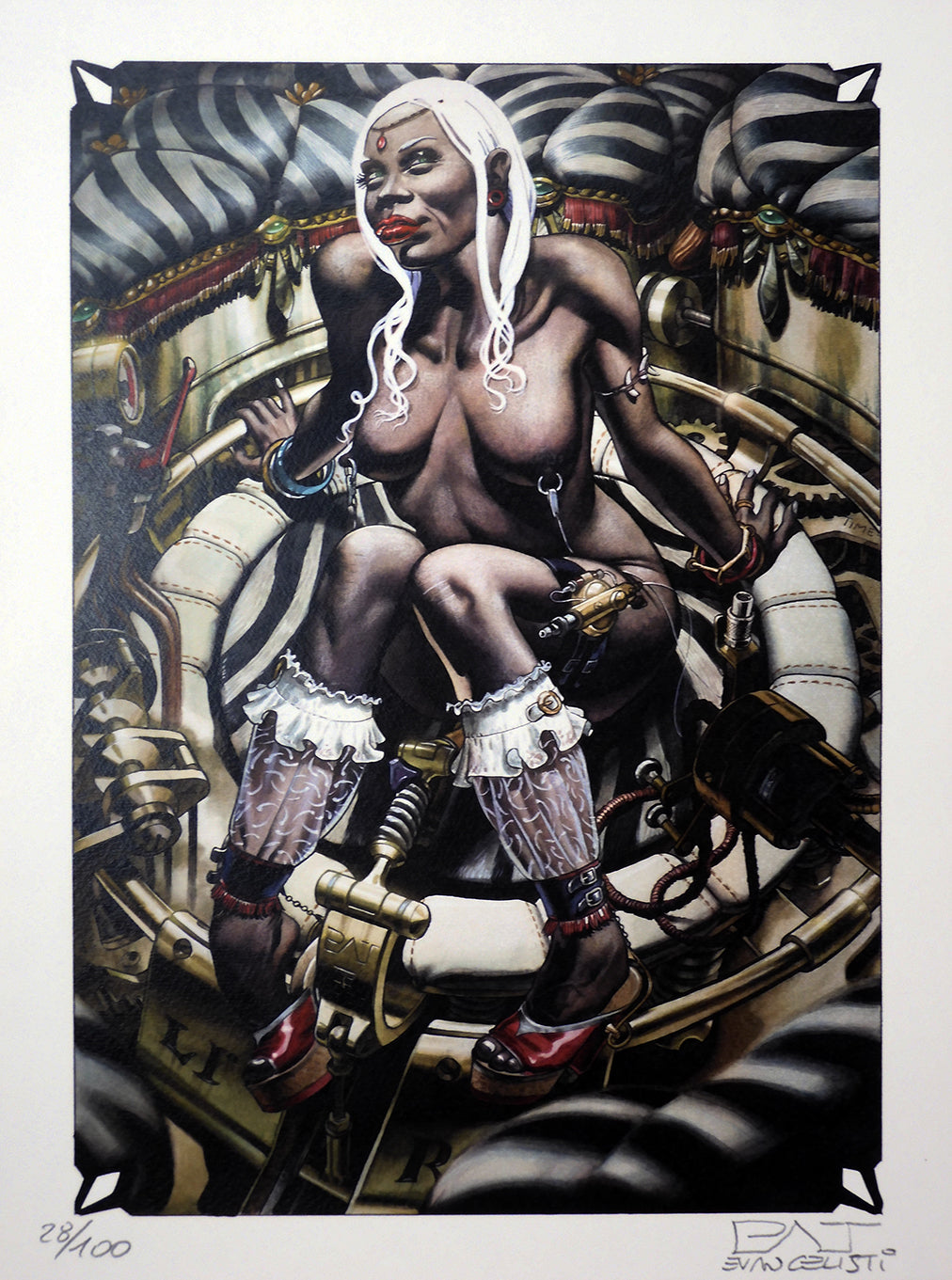 Stampa Firmata Love Machine 6