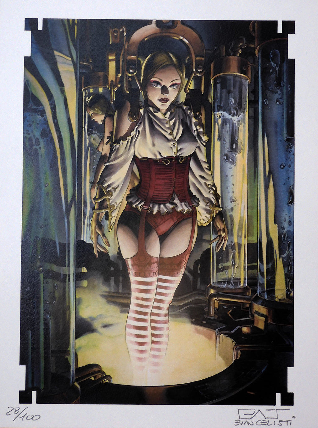 Stampa Firmata Love Machine 9