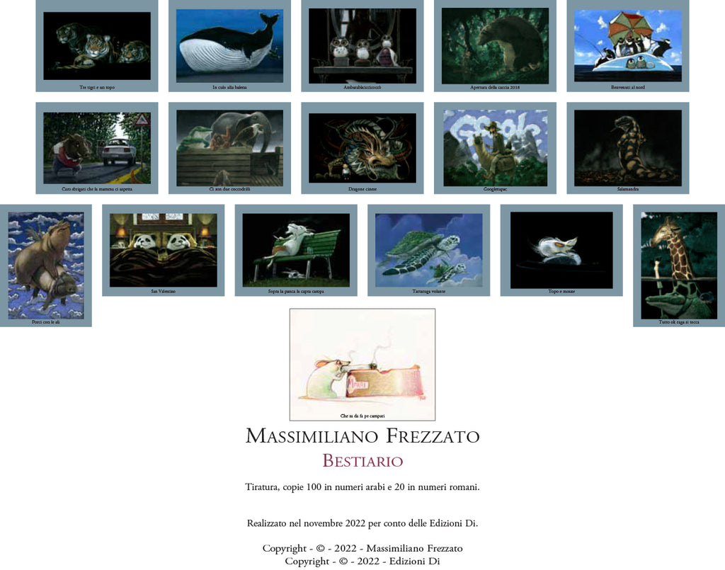 Frezzato Portfolio Bestiario