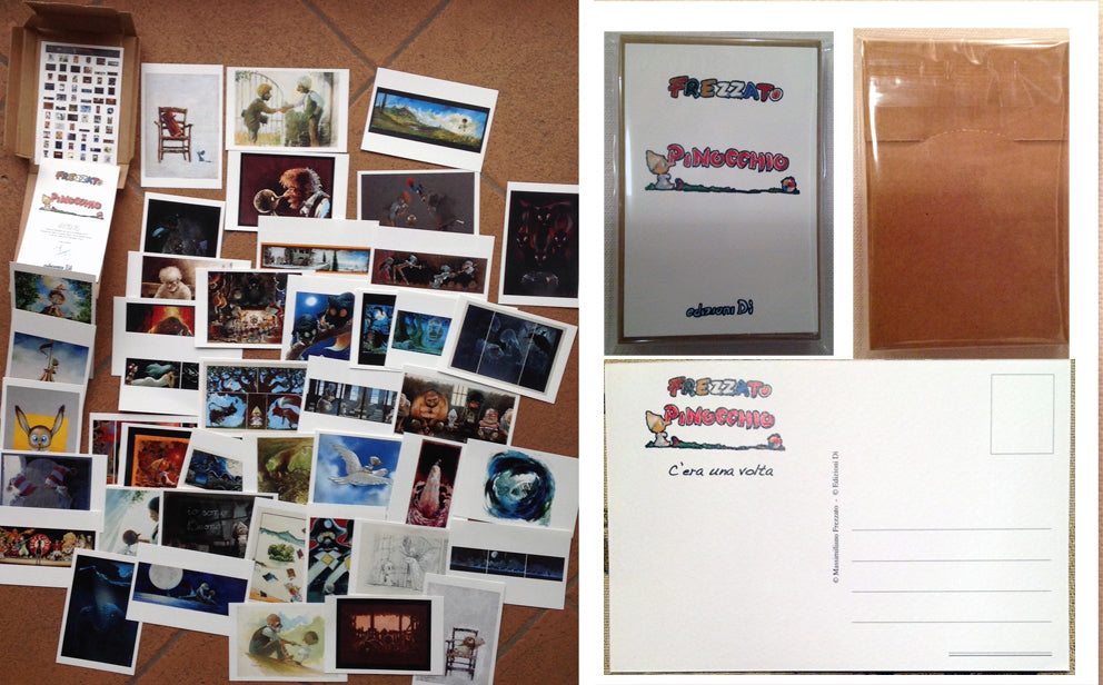 Portfolio Pinocchio Cartolina - Grifo Edizioni