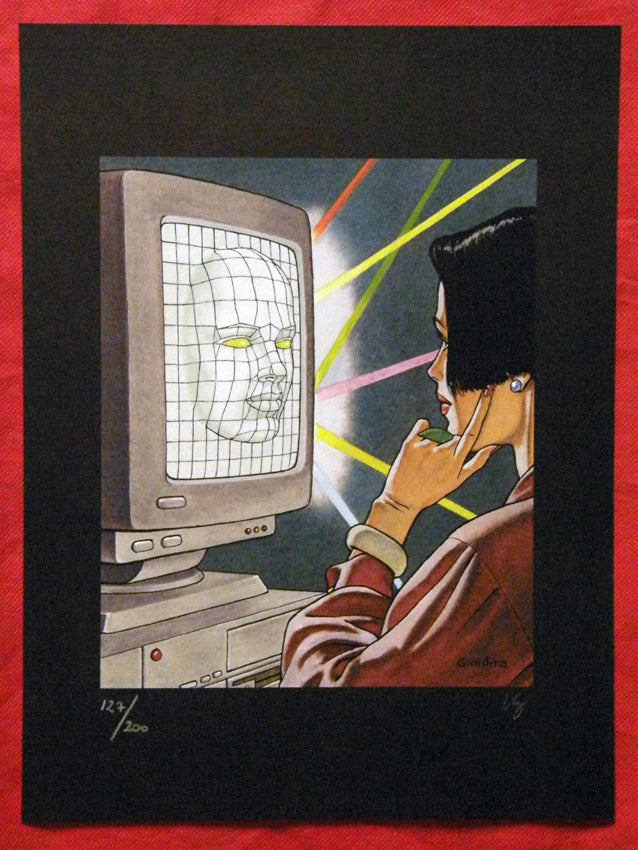 Stampa Siglata Cad Girl 18 - Grifo Edizioni