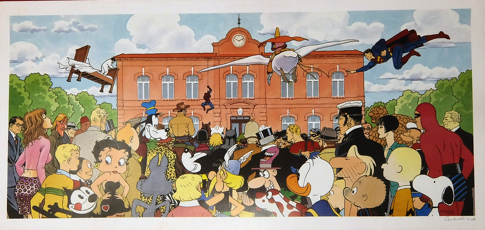 Poster Comics Square firmato - Grifo Edizioni