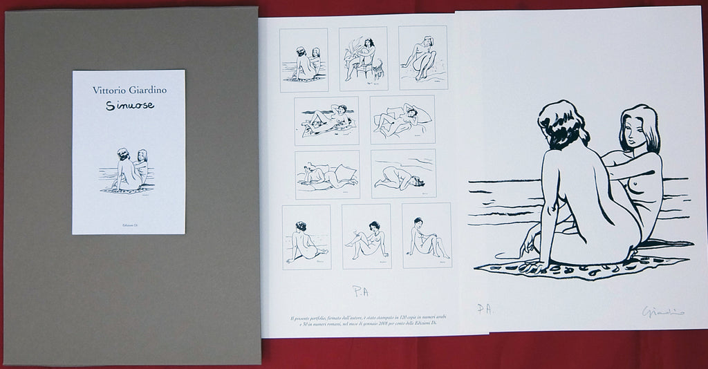 Portfolio Sinuose Prova D'Artista - Grifo Edizioni