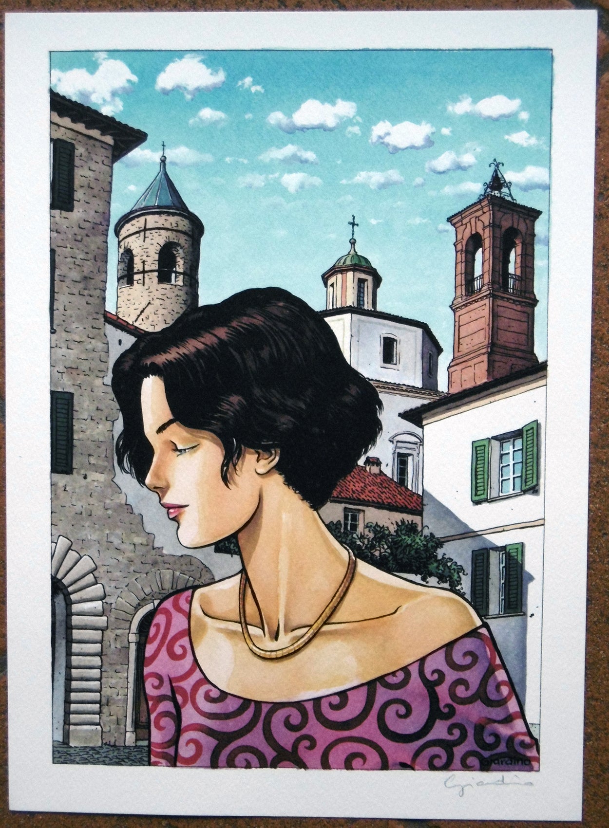 Stampa Firmata Castello 1 - Grifo Edizioni