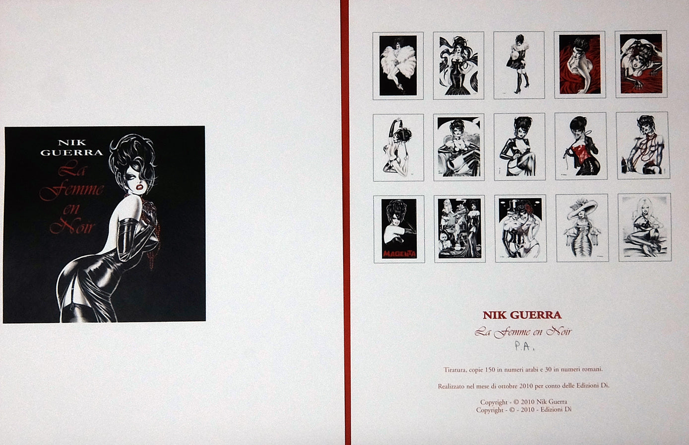 Portfolio La Femme En Noir - Grifo Edizioni