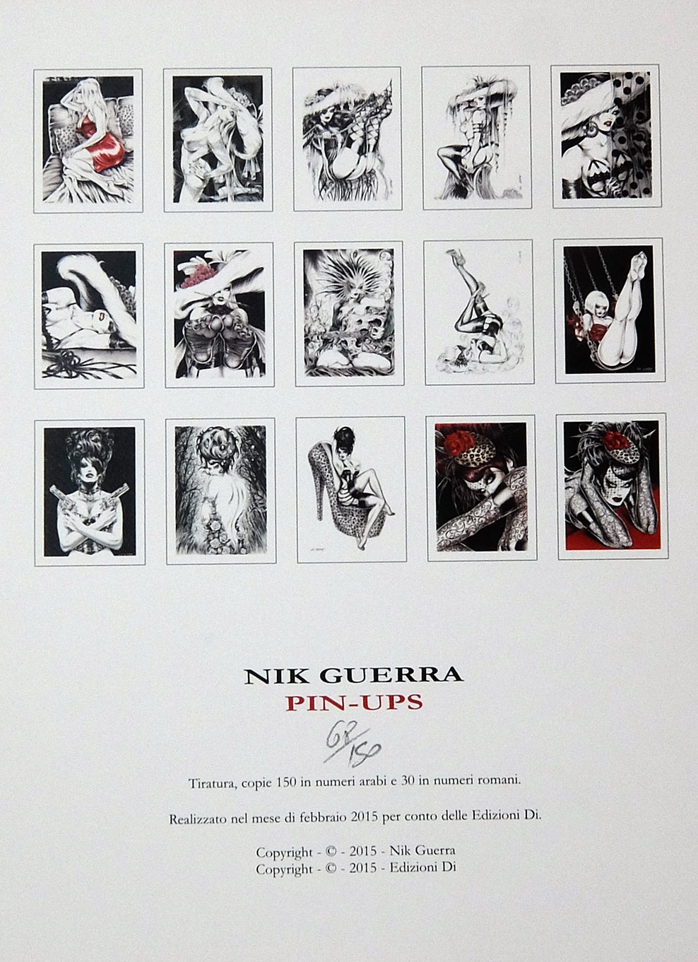 Portfolio Pin Ups - Grifo Edizioni