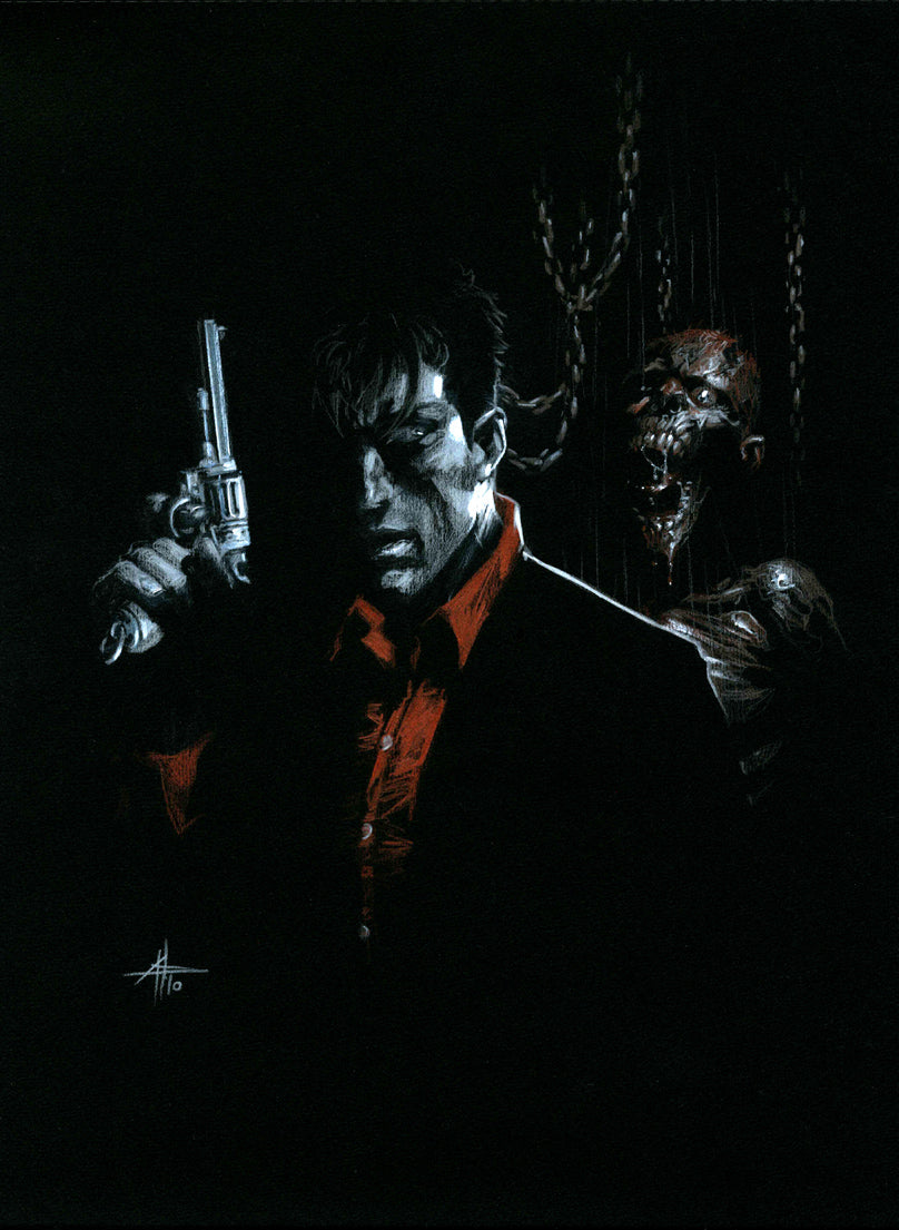 Stampa Del Portfolio Shadow Dylan Dog - Grifo Edizioni