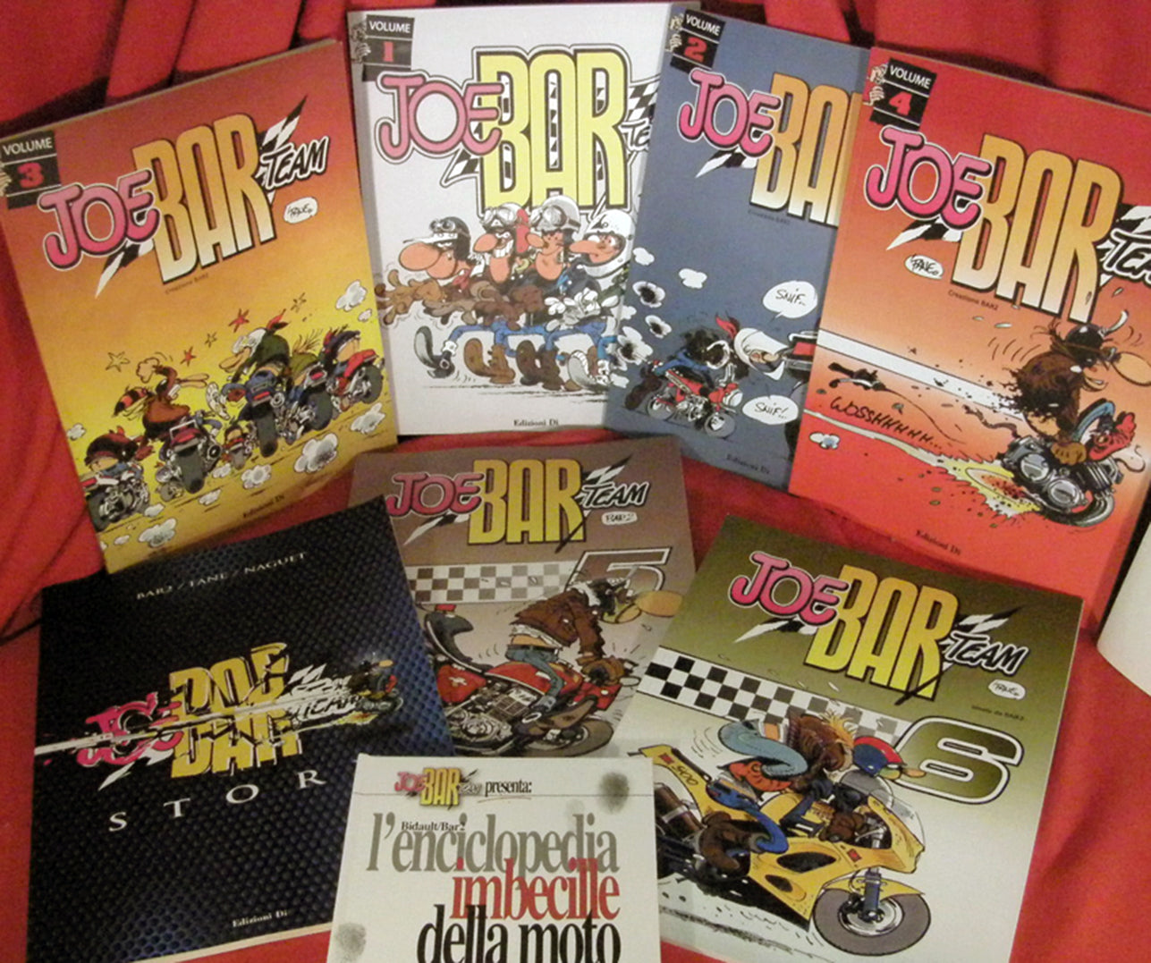 Joe Bar Team Completo: volumi 1/6+Story+Enciclopedia