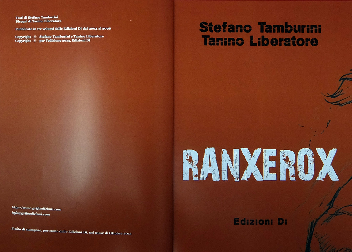 Volume Ranxerox Integrale Limited - Grifo Edizioni