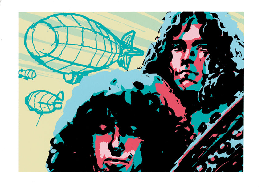 Stampa Led Zeppelin Dal Portfolio 50 Anni Di Rock - Grifo Edizioni