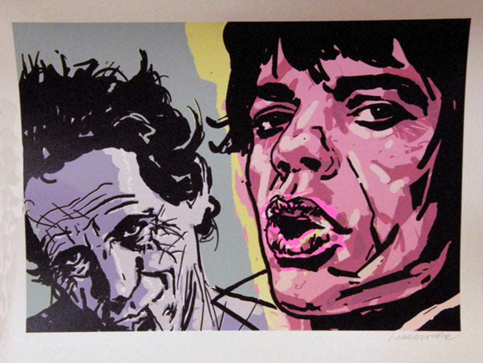 Stampa Rolling Stones Dal Portfolio 50 Anni Di Rock - Grifo Edizioni