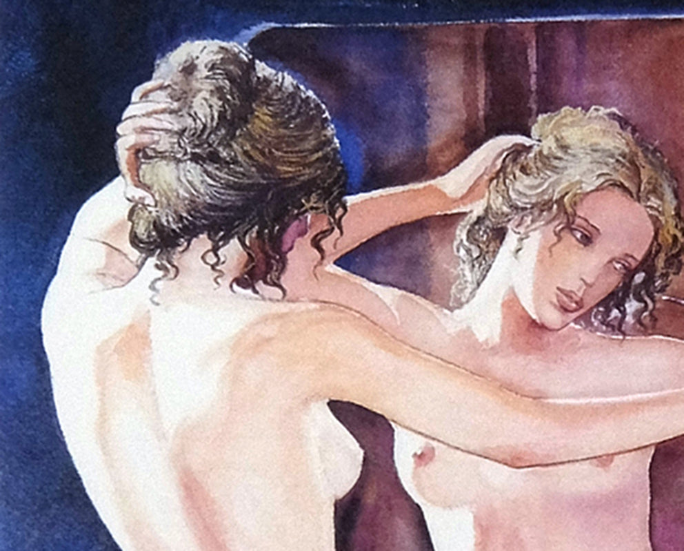 Stampa Firmata Omaggio A Artemisia - Grifo Edizioni