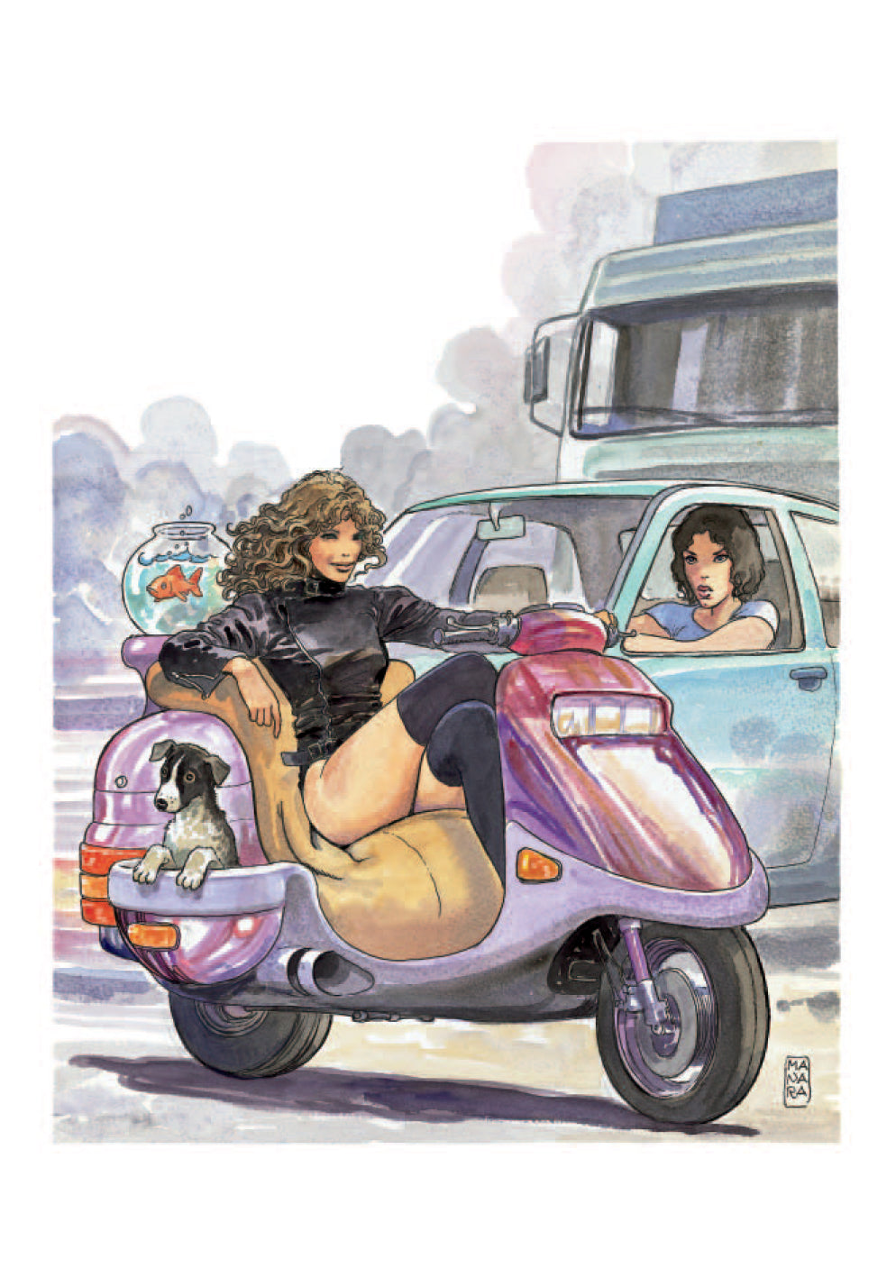 Portfolio Donne e Motori Integrale Numerato Non Firmato