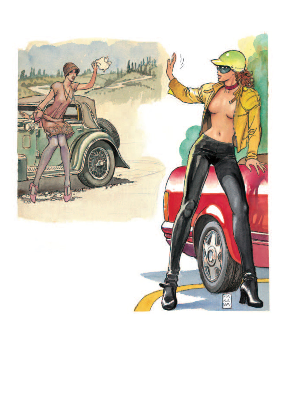 Portfolio Donne e Motori Integrale Numerato Non Firmato