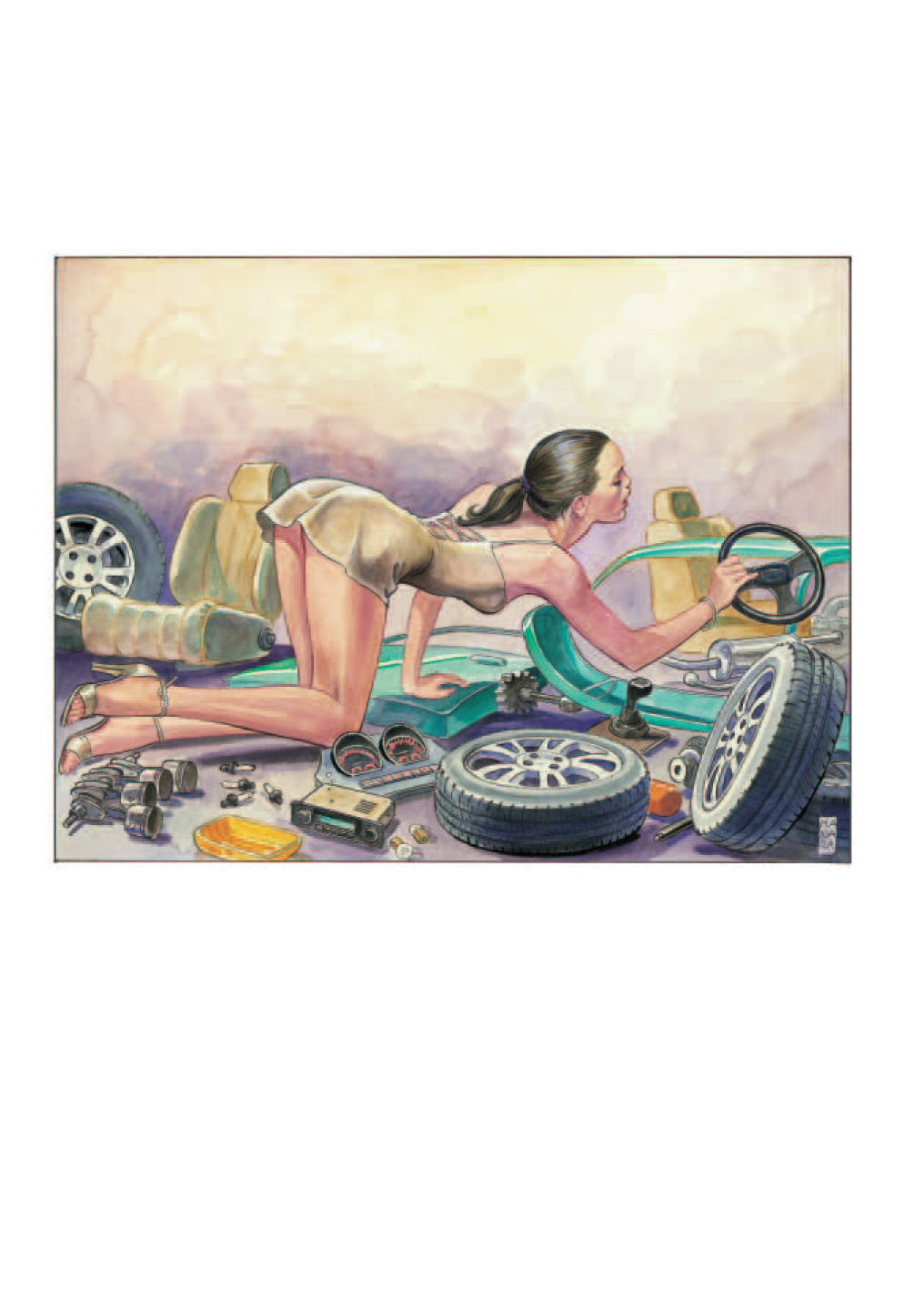 Portfolio Donne e Motori Integrale Numerato Non Firmato