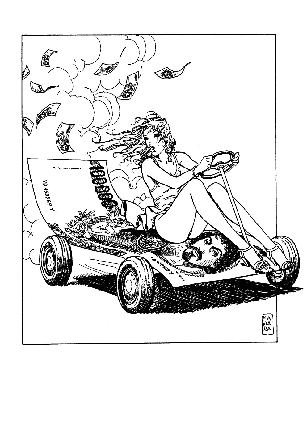 Portfolio Donne e Motori Integrale Numerato Non Firmato