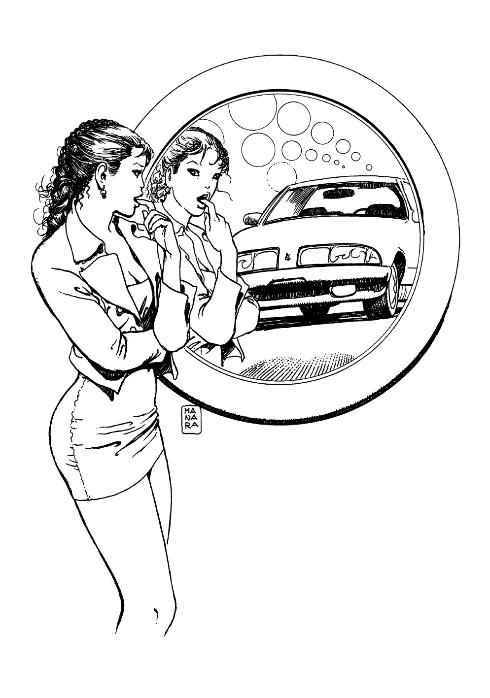 Portfolio Donne e Motori Integrale Numerato Non Firmato