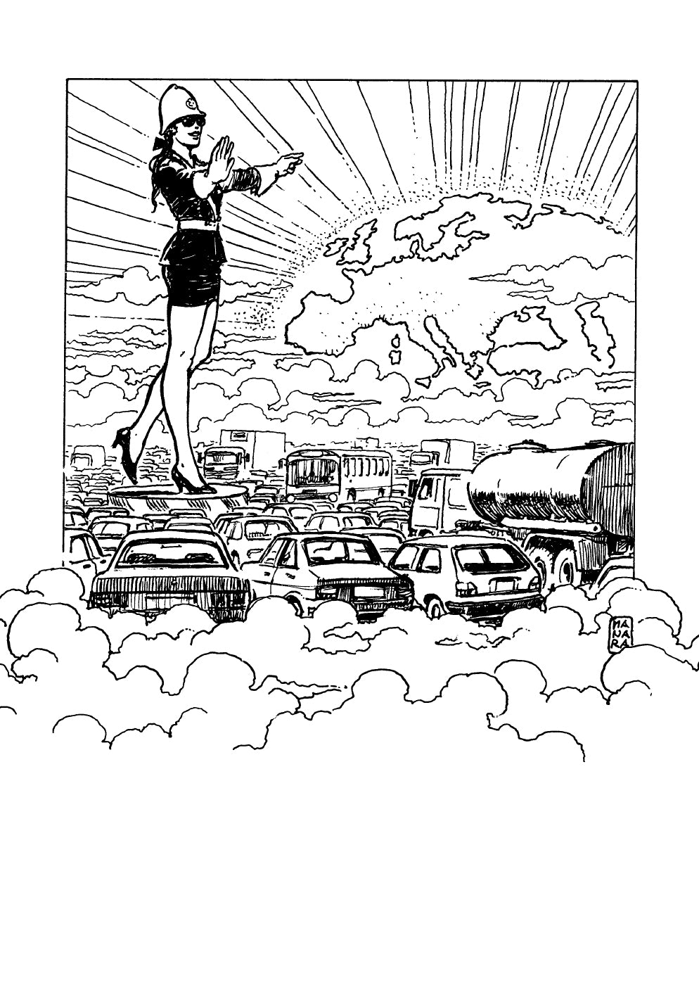 Portfolio Donne e Motori Integrale Numerato Non Firmato