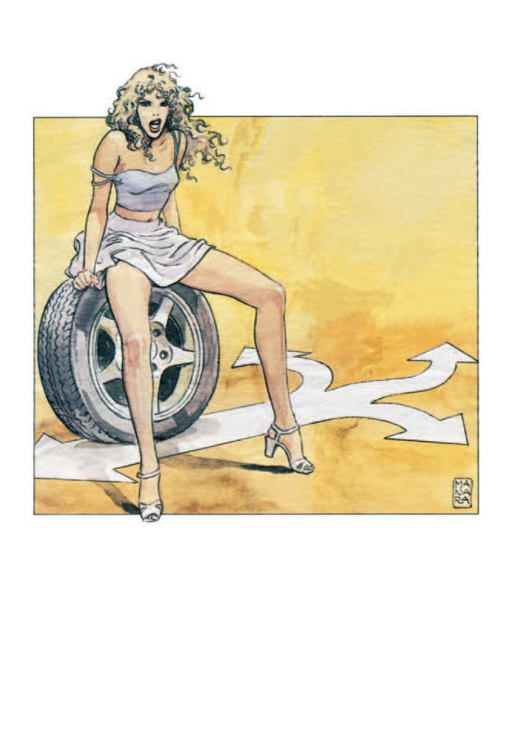 Portfolio Donne e Motori Integrale Numerato Non Firmato