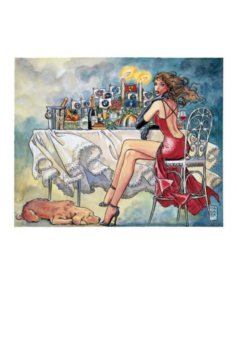 Portfolio Donne e Motori Integrale Numerato Non Firmato