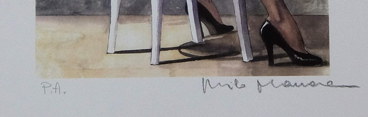 Stampa Firmata Il Gioco Claudia P.A.