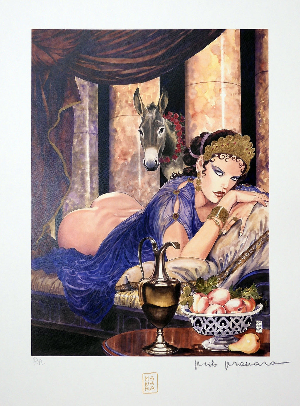 Stampa Firmata Girls On Cover 1/10 - P.A.  -