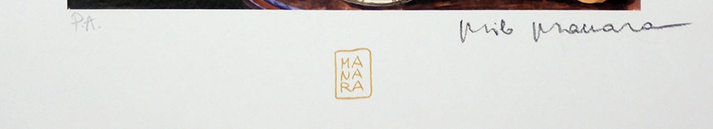 Stampa Firmata Girls On Cover 1/10 - P.A.  -