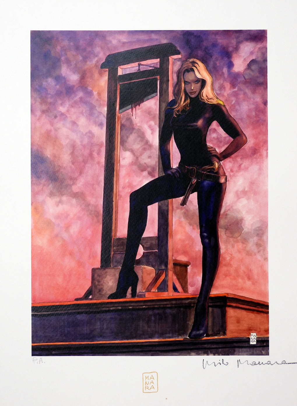 Stampa Firmata Girls On Cover 1/11 - P.A.  -