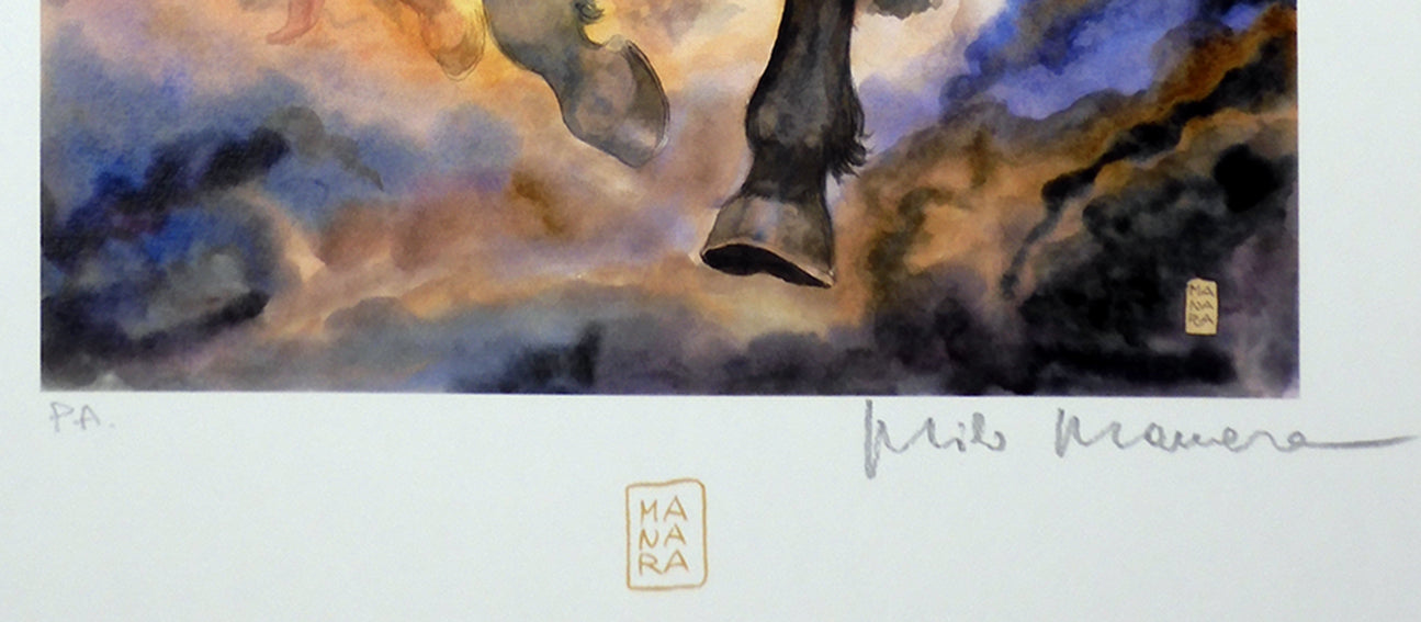 Stampa Firmata Girls On Cover 1/2- P.A.  -