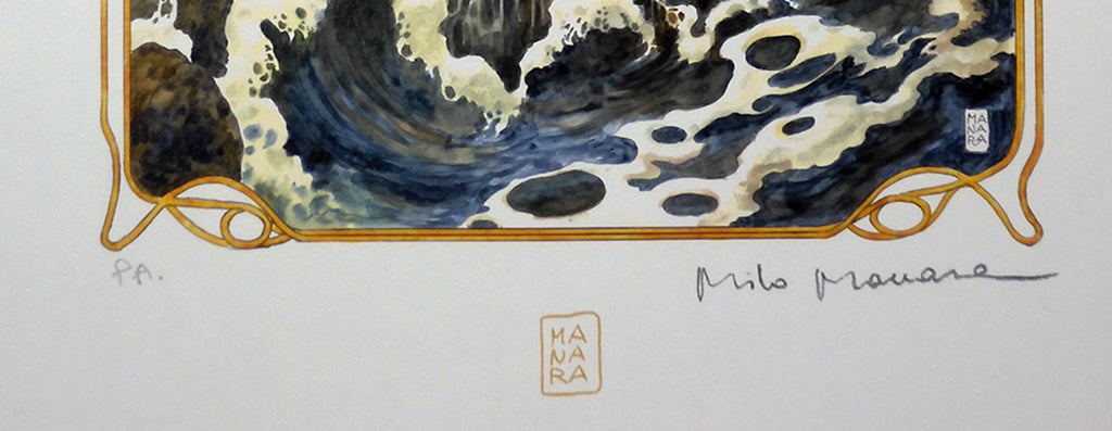 Stampa Firmata Girls On Cover 1/4 - P.A.  -