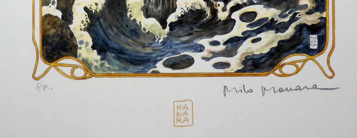 Stampa Firmata Girls On Cover 1/4 - P.A.  -