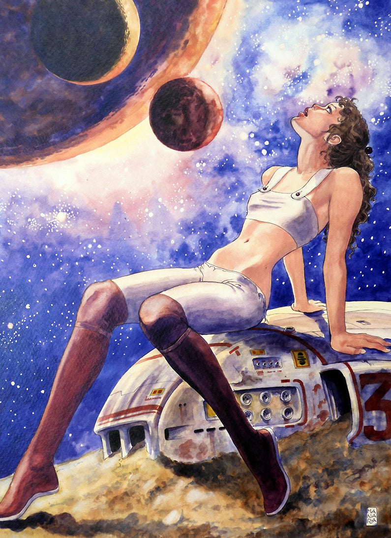 Stampa Firmata Girls On Cover 1/7 - P.A.  -