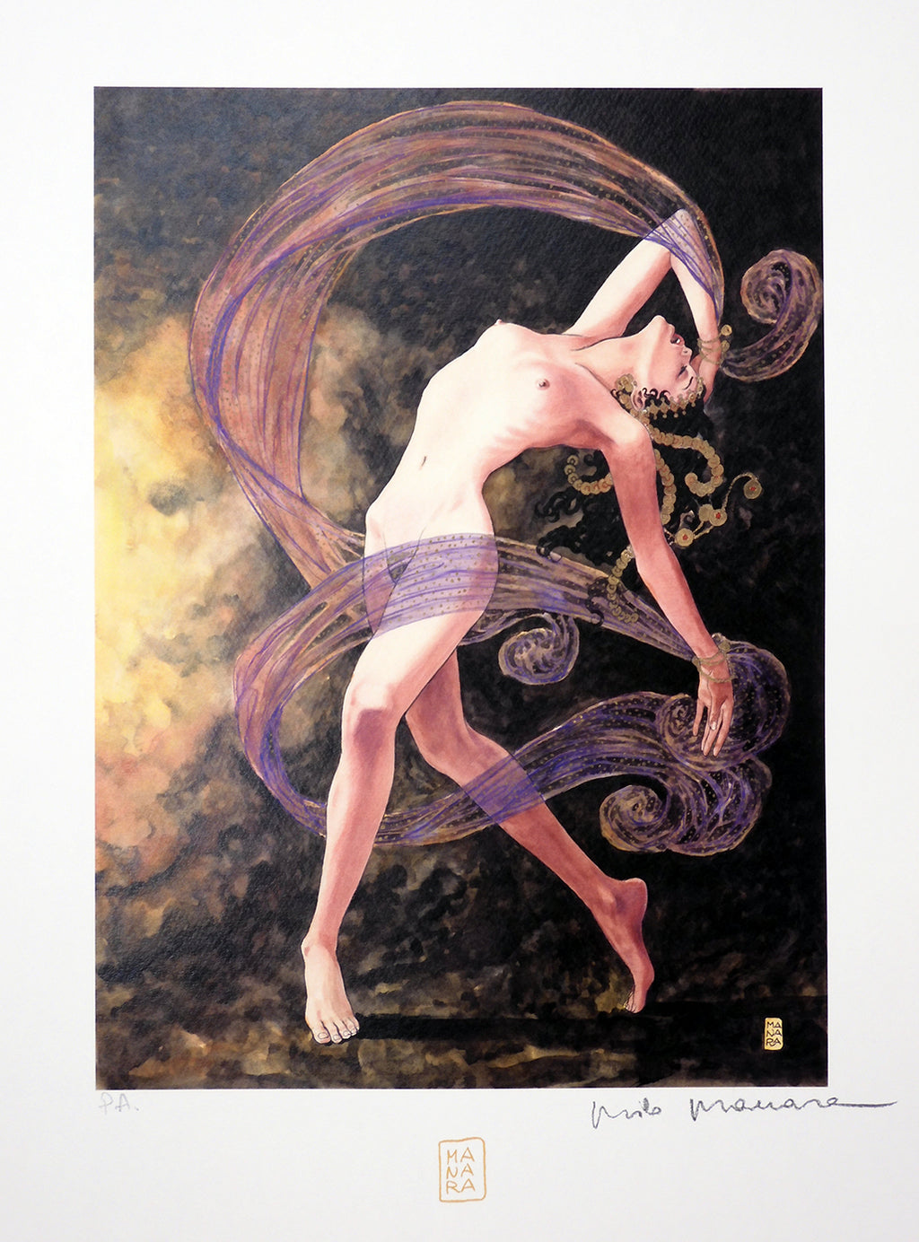 Stampa Firmata Girls On Cover 1/8 - P.A.  -