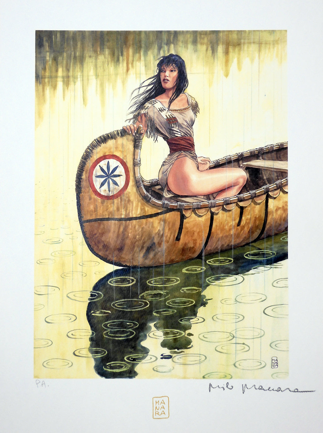 Stampa Firmata Girls On Cover 1/9- P.A.  -