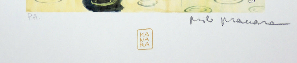 Stampa Firmata Girls On Cover 1/9- P.A.  -