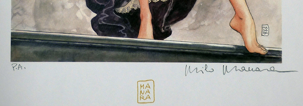 Stampa Firmata Girls On Cover 2/11 - P.A.  -