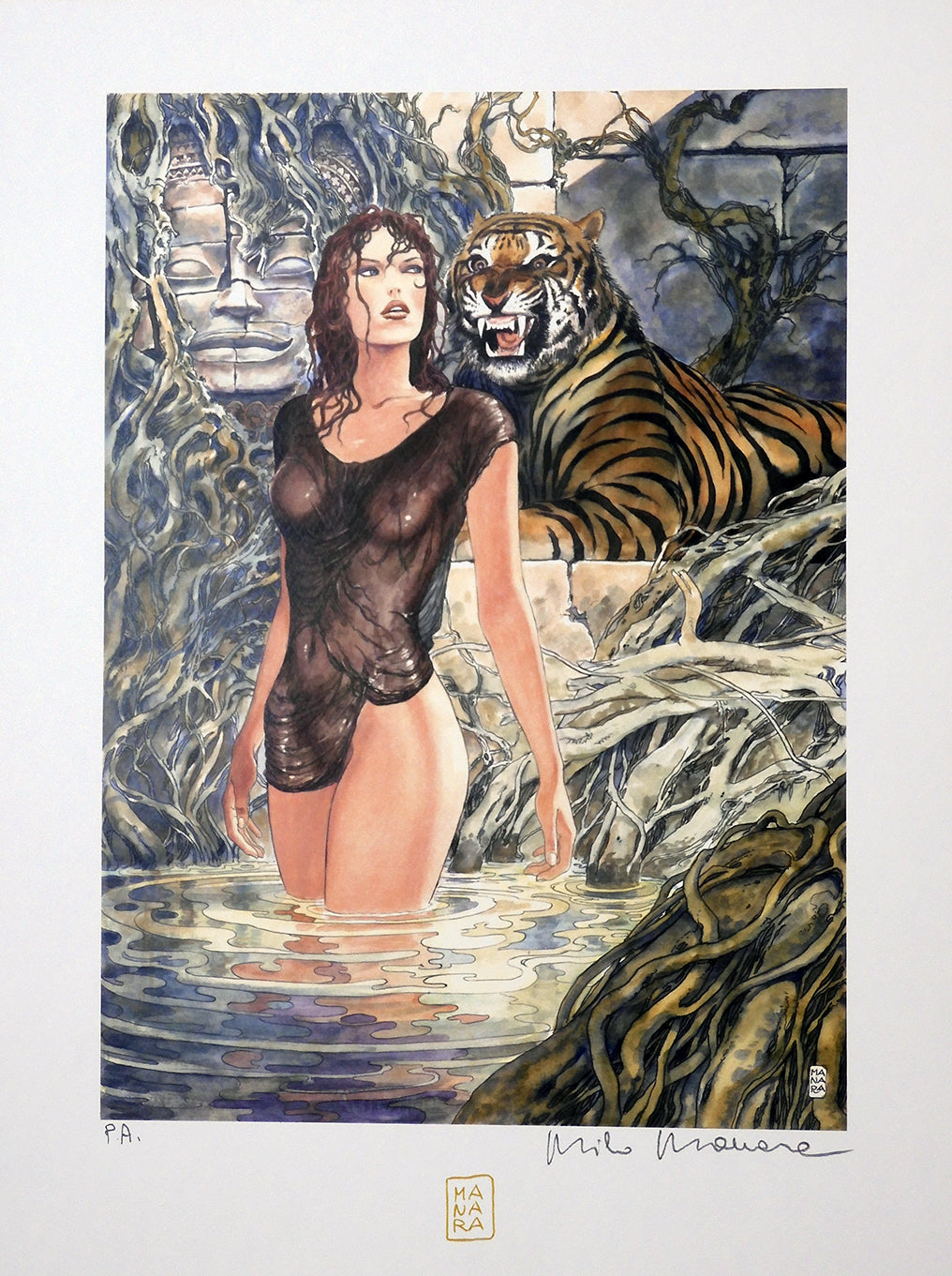 Stampa Firmata Girls On Cover 2/1  - P.A.  -