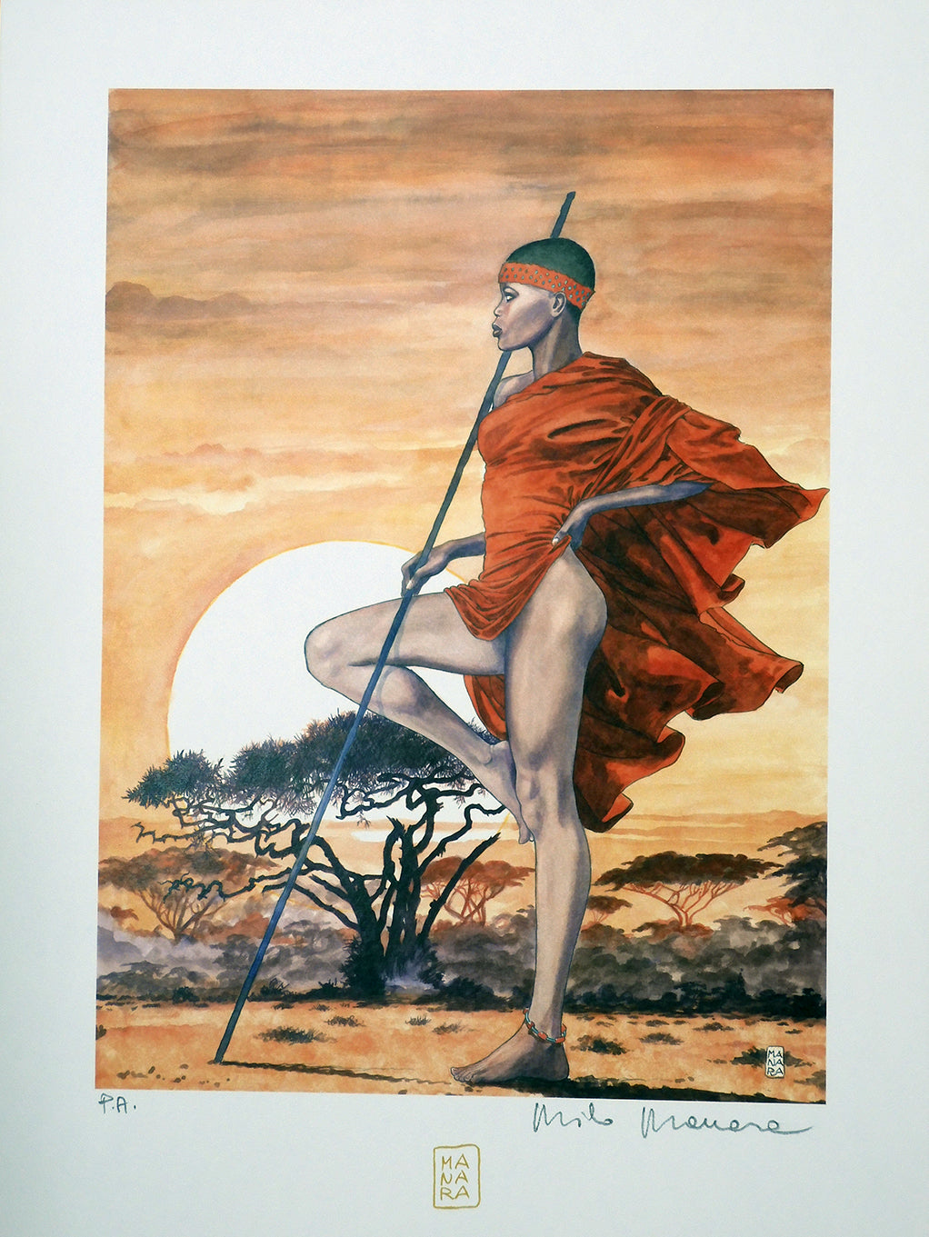 Stampa Firmata Girls On Cover 2/2  - P.A.  -