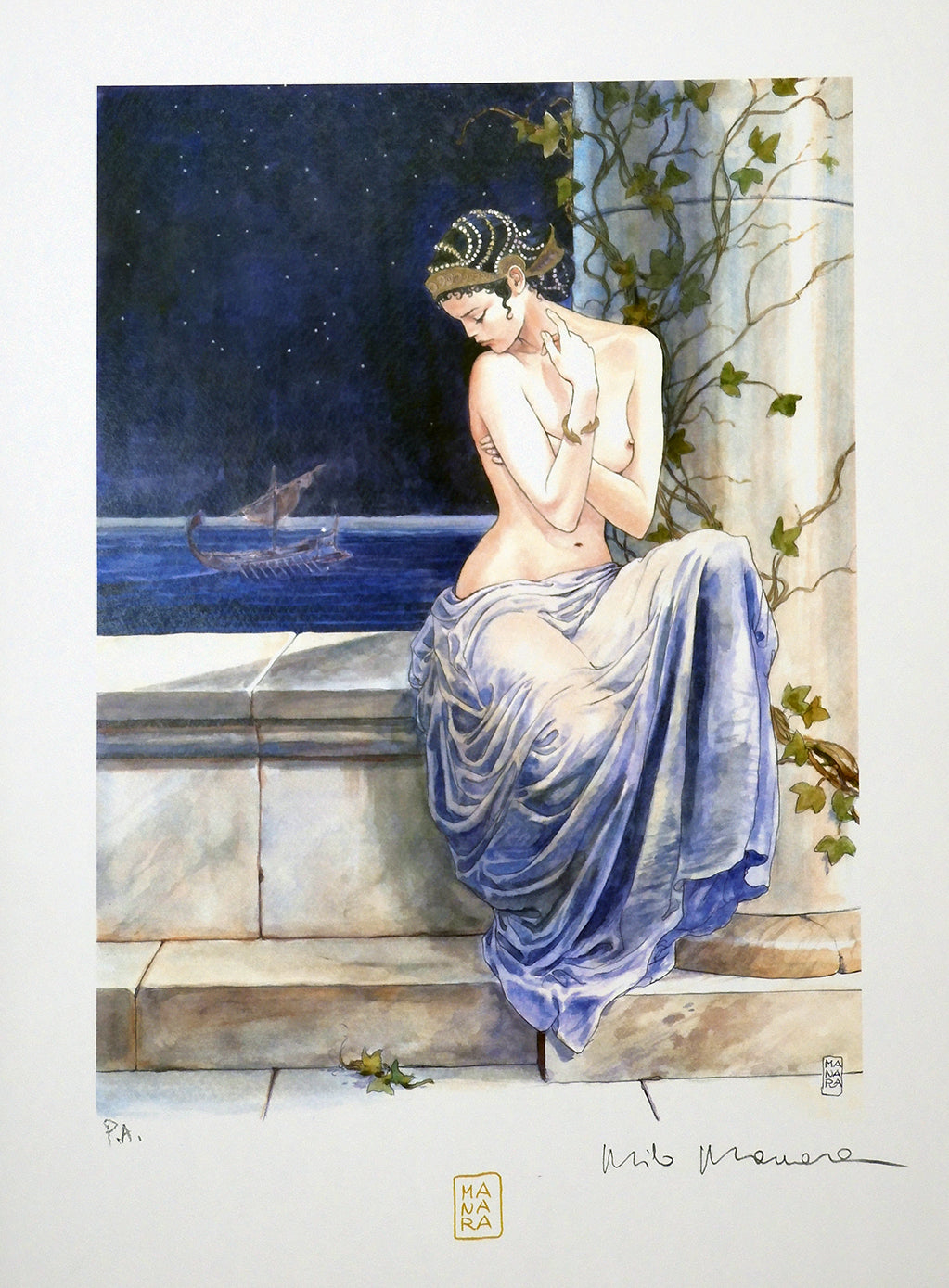 Stampa Firmata Girls On Cover 2/7 - P.A.  -