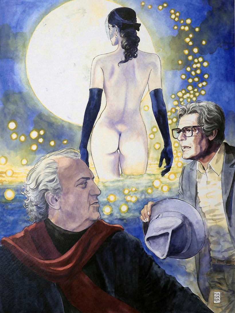 Stampa Firmata Girls On Cover 2/9 - Fellini - P.A.  -