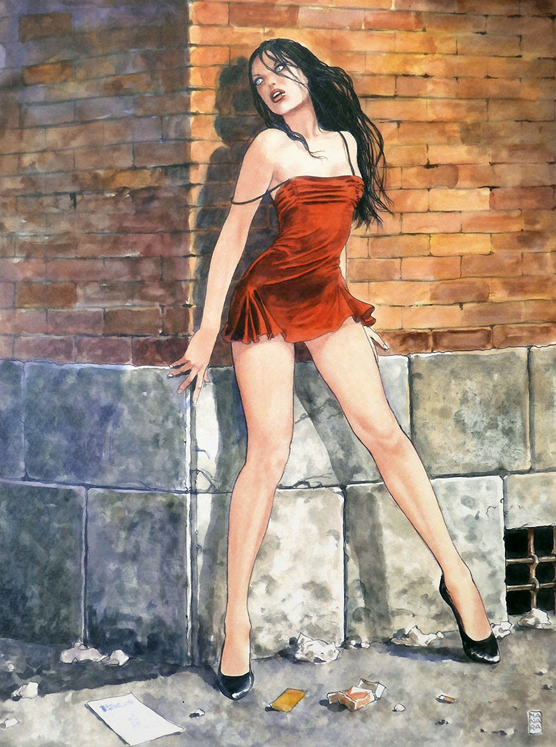 Stampa Firmata Girls On Cover 2/4  - P.A.  -