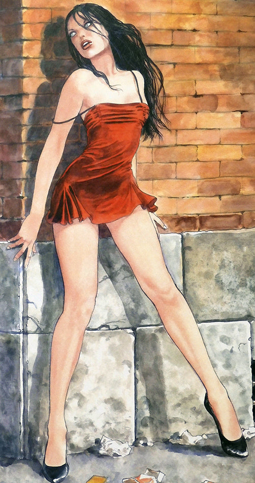 Stampa Firmata Girls On Cover 2/4  - P.A.  -